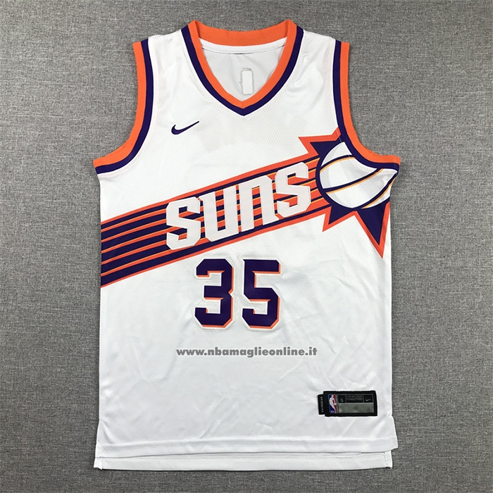Maglia Bambino Phoenix Suns Kevin Durant #35 Association 2023-24 Bianco